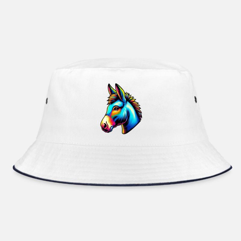 Donkey donkey pacifier mule Bucket Hat