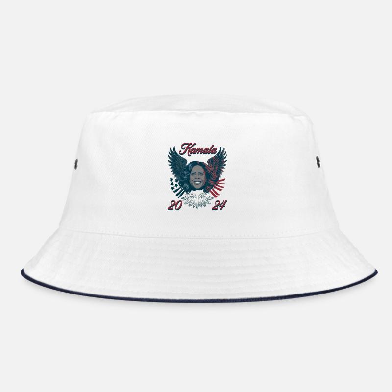 Kamala 2024 Bald Eagle Bucket Hat
