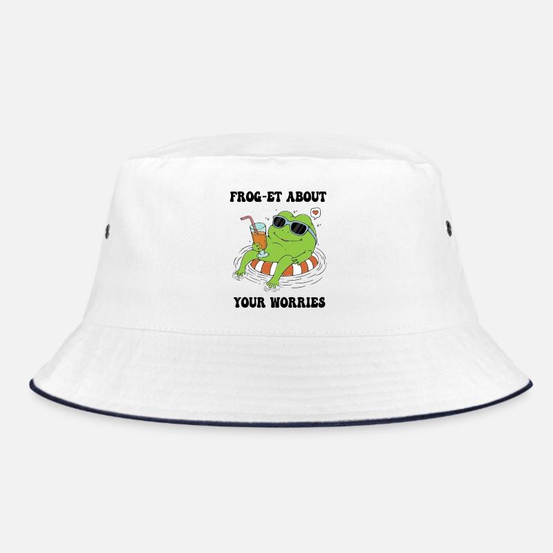 Frog Chill Summer Splash Bucket Hat