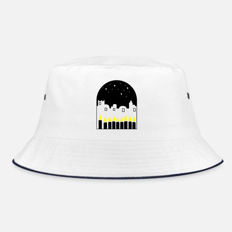 Candles at night Bucket Hat