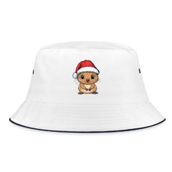 Quokka Noël Doux Mignon Noël Noël - Bob - blanc/marine - Devant