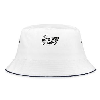 Limited Edition 2006 Birthday 2006 Born - Bucket Hat - white/navy - Front
