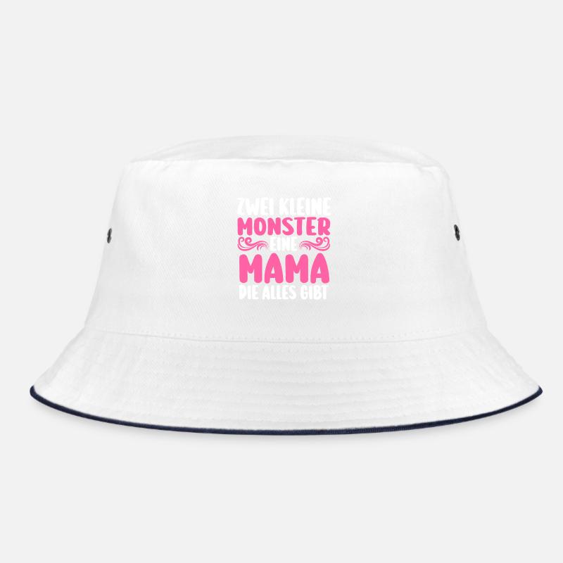 Mama Von 2 Kindern Bucket Hat