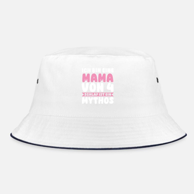 Mama Von 4 Kindern Bucket Hat