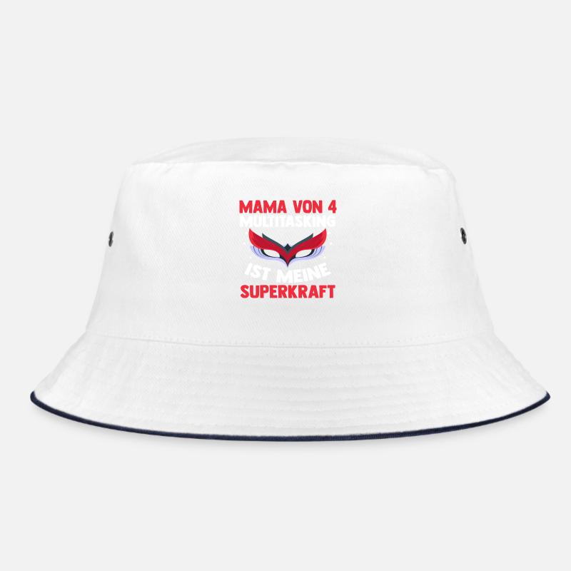 Mama Von 4 Kindern Bucket Hat