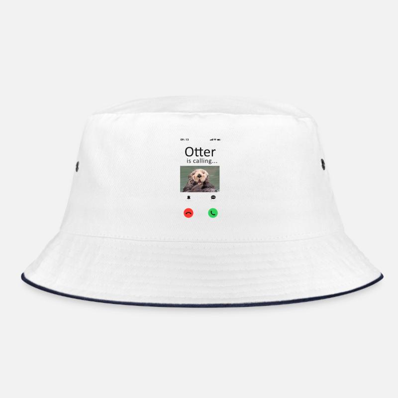 Otter Phone Display Otter Is Bucket Hat