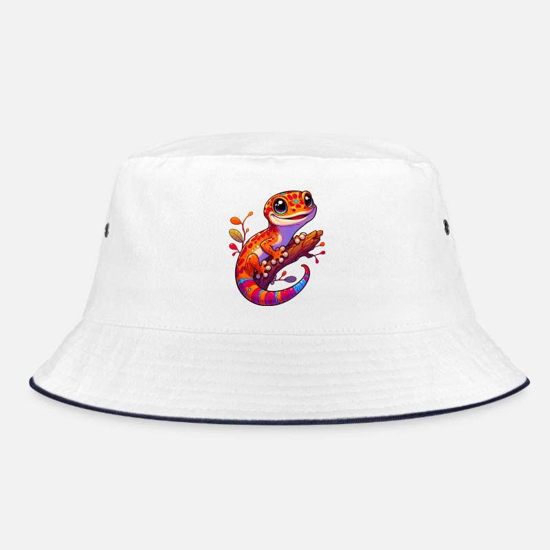 Gecko - Bob - blanc/marine