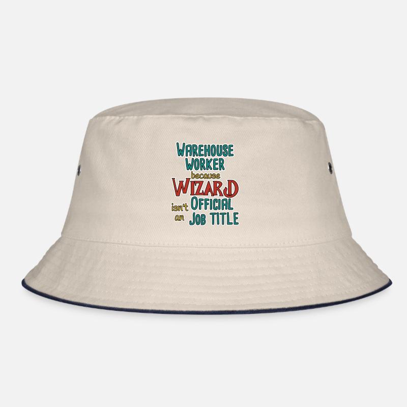 Warehouse Worker Wizard Bucket Hat