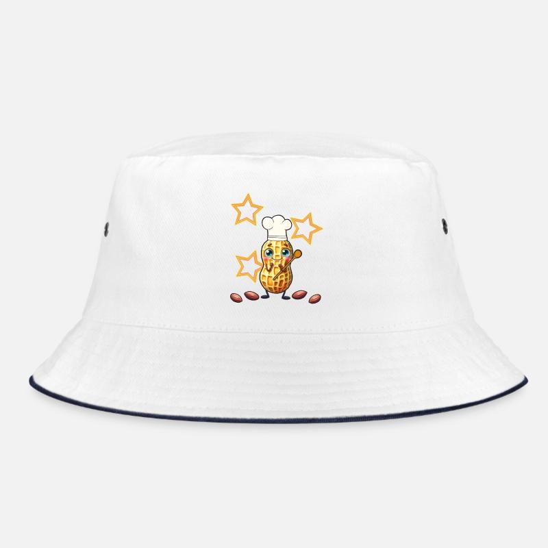 Peanut Christmas Baking Baker Nut Nuts Bucket Hat