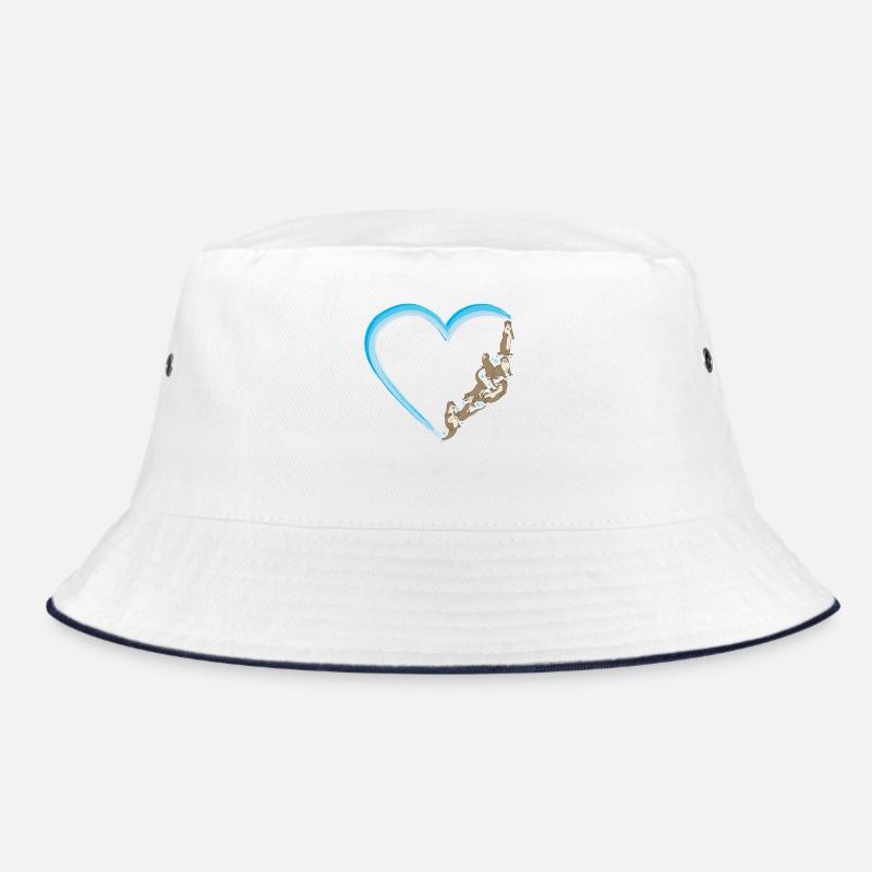 Otter Heart Bucket Hat