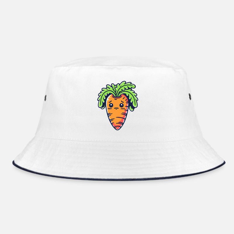 Shy carrot Bucket Hat
