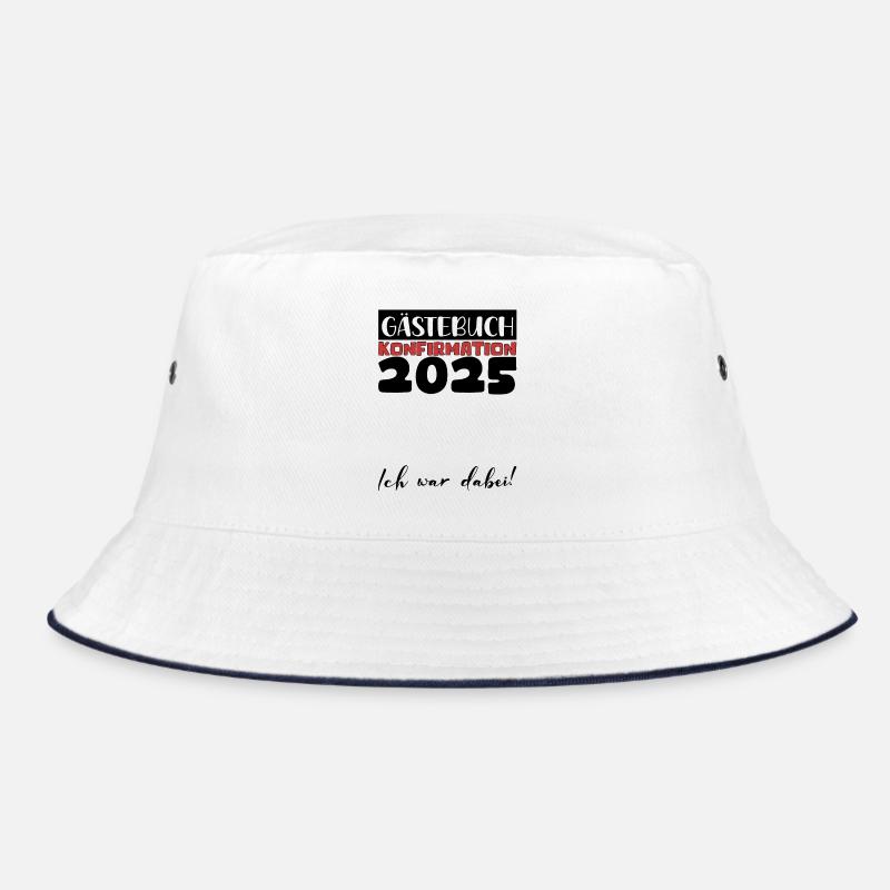 Konfirmation 2025 Gästebuch Deko Mädchen Jungen Bucket Hat