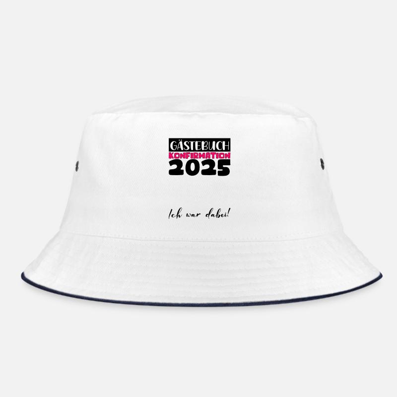 Konfirmation 2025 Gästebuch Deko Mädchen Jungen Bucket Hat
