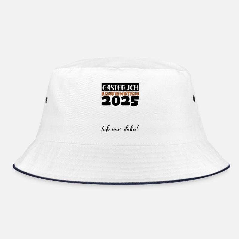 Konfirmation 2025 Gästebuch Deko Mädchen Jungen Bucket Hat
