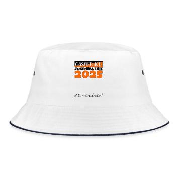 Jugendweihe 2025 Guestbook Gift Girls Boys - Bucket Hat - white/navy - Front