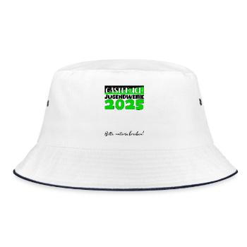 Jugendweihe 2025 Guestbook Gift Girls Boys - Bucket Hat - white/navy - Front
