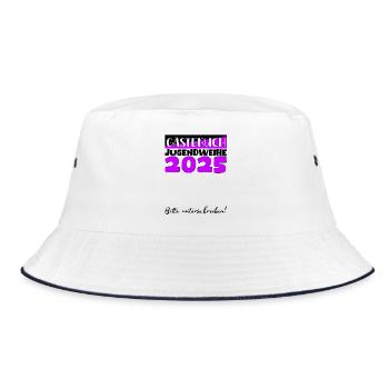 Jugendweihe 2025 Guestbook Gift Girls Boys - Bucket Hat - white/navy - Front
