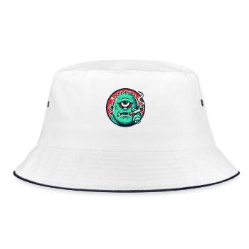 Cool Green Monster Guy - Bob - blanc/marine - Devant