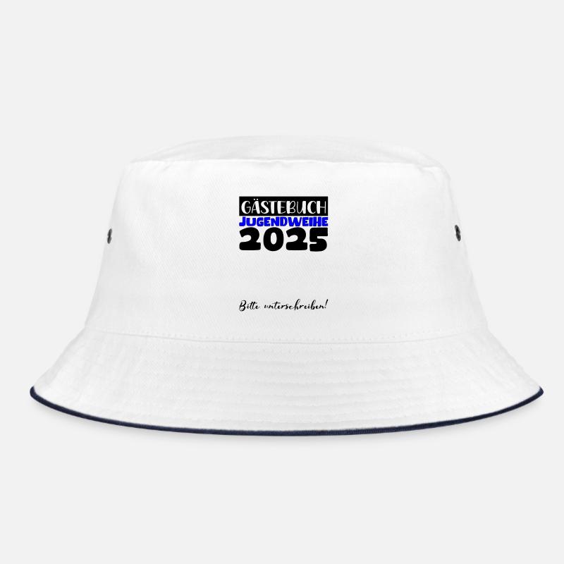 Jugendweihe 2025 Gästebuch Geschenk Mädchen Jungen Bucket Hat