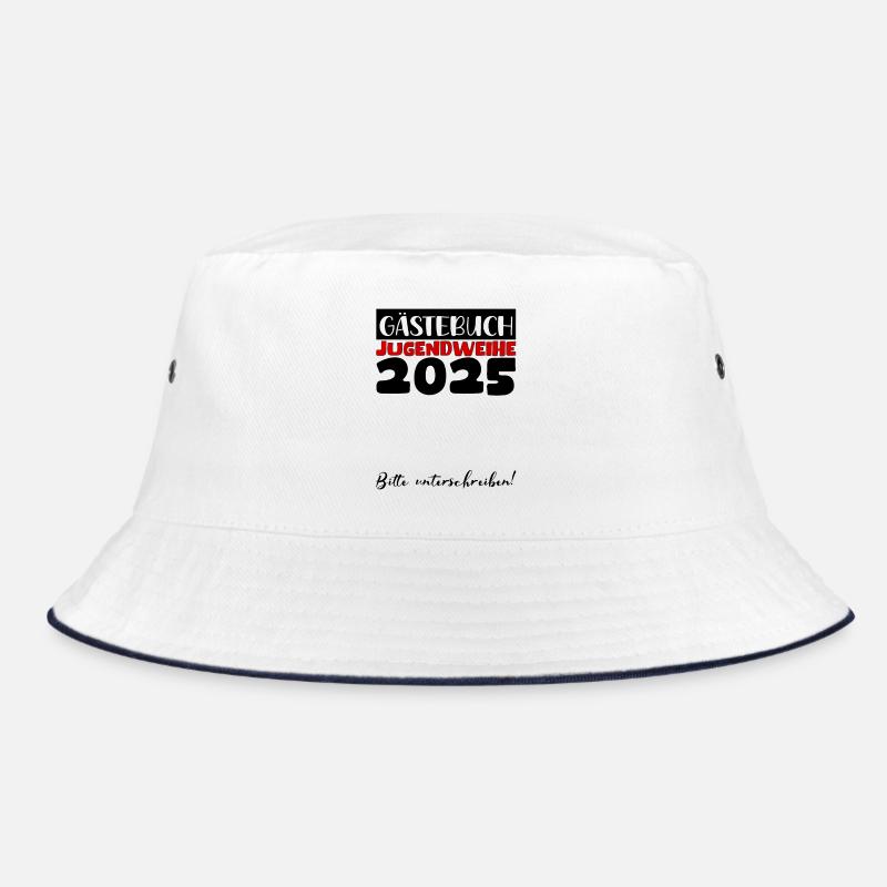 Jugendweihe 2025 Gästebuch Geschenk Mädchen Jungen Bucket Hat
