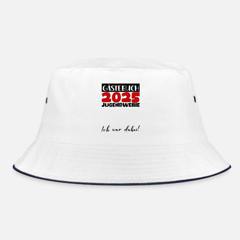 Jugendweihe 2025 Gästebuch Geschenk Mädchen Jungen Bucket Hat