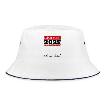 Jugendweihe 2025 Guestbook Gift Girls Boys - Bucket Hat - white/navy - Front