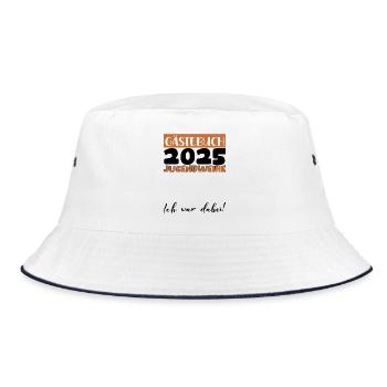 Jugendweihe 2025 Guestbook Gift Girls Boys - Bucket Hat - white/navy - Front