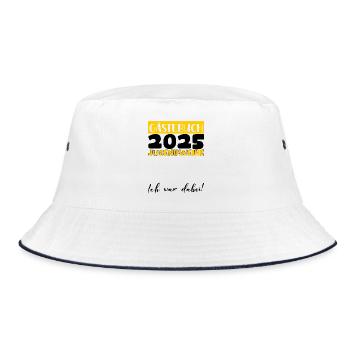 Jugendweihe 2025 Guestbook Gift Girls Boys - Bucket Hat - white/navy - Front