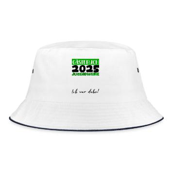 Jugendweihe 2025 Guestbook Gift Girls Boys - Bucket Hat - white/navy - Front