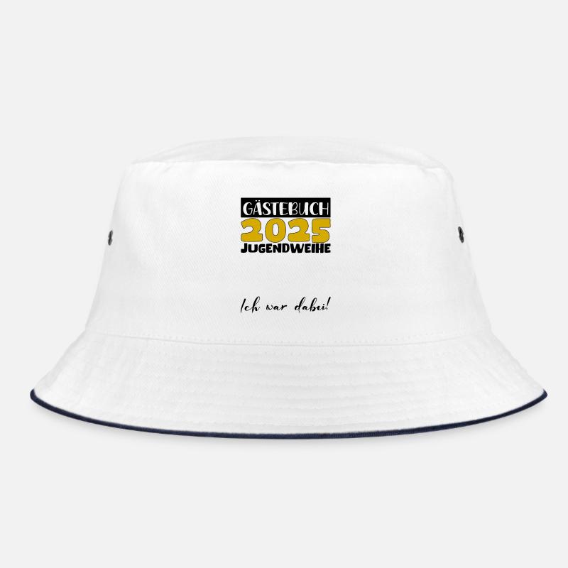 Jugendweihe 2025 Gästebuch Geschenk Mädchen Jungen Bucket Hat