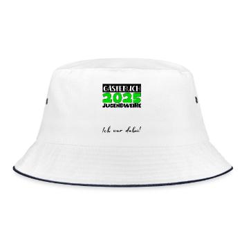 Jugendweihe 2025 Guestbook Gift Girls Boys - Bucket Hat - white/navy - Front