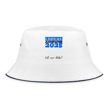 Jugendweihe 2025 Guestbook Gift Girls Boys - Bucket Hat - white/navy - Front