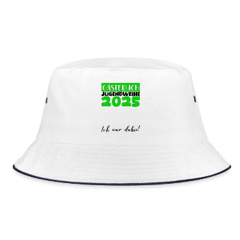 Jugendweihe 2025 Guestbook Gift Girls Boys - Bucket Hat - white/navy - Front