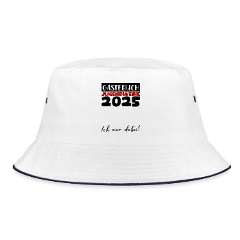 Jugendweihe 2025 Guestbook Gift Girls Boys - Bucket Hat - white/navy - Front