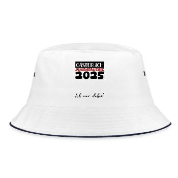 Jugendweihe 2025 Guestbook Gift Girls Boys - Bucket Hat - white/navy - Front