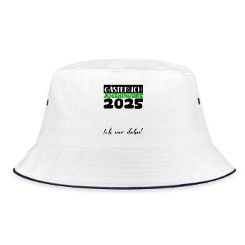 Jugendweihe 2025 Guestbook Gift Girls Boys - Bucket Hat - white/navy - Front