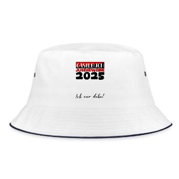 Jugendweihe 2025 Guestbook Gift Girls Boys - Bucket Hat - white/navy - Front