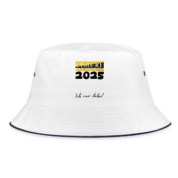 Jugendweihe 2025 Guestbook Gift Girls Boys - Bucket Hat - white/navy - Front