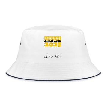 Jugendweihe 2025 Guestbook Gift Girls Boys - Bucket Hat - white/navy - Front