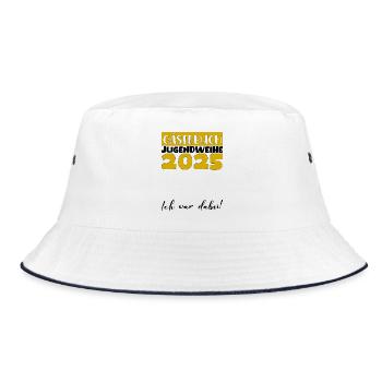 Jugendweihe 2025 Guestbook Gift Girls Boys - Bucket Hat - white/navy - Front