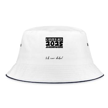 Jugendweihe 2025 Guestbook Gift Girls Boys - Bucket Hat - white/navy - Front