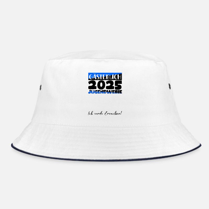 Jugendweihe 2025 Gästebuch Geschenk Mädchen Jungen Bucket Hat