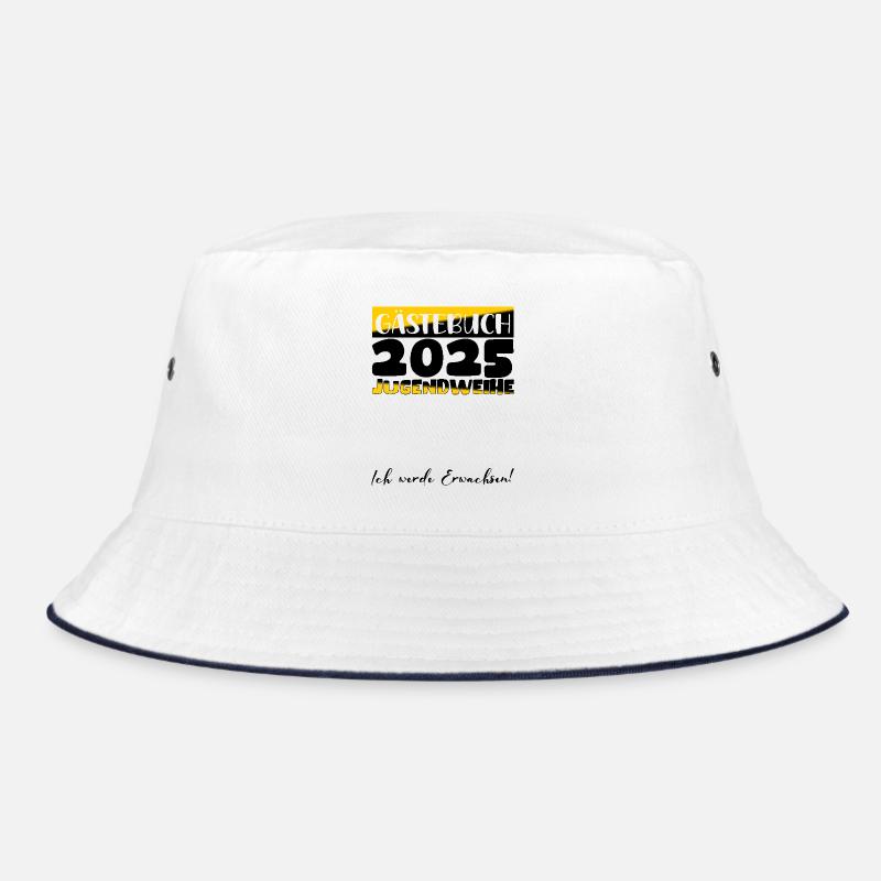 Jugendweihe 2025 Gästebuch Geschenk Mädchen Jungen Bucket Hat