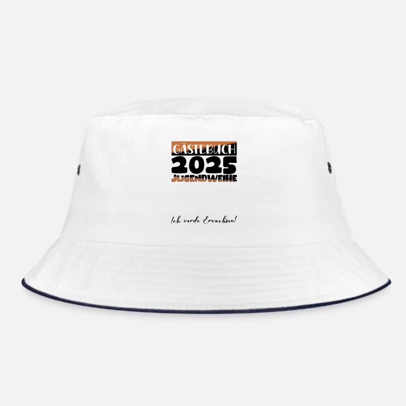 Jugendweihe 2025 Gästebuch Geschenk Mädchen Jungen Bucket Hat