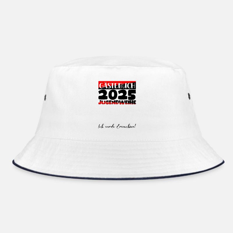Jugendweihe 2025 Gästebuch Geschenk Mädchen Jungen Bucket Hat