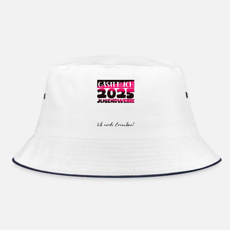 Jugendweihe 2025 Gästebuch Geschenk Mädchen Jungen Bucket Hat