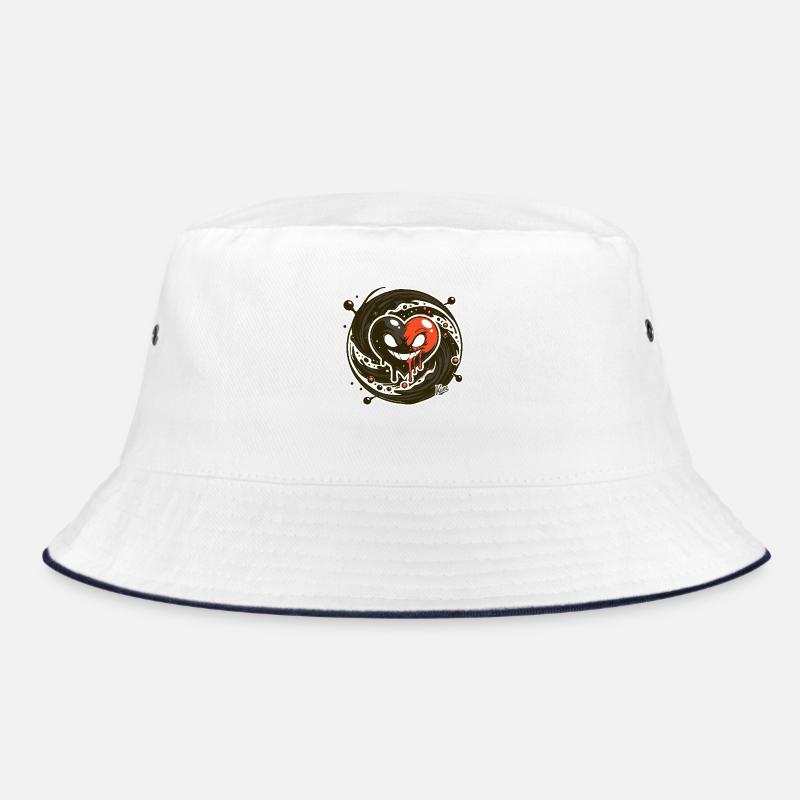 Böser Wirbel und ein Herz Bucket Hat