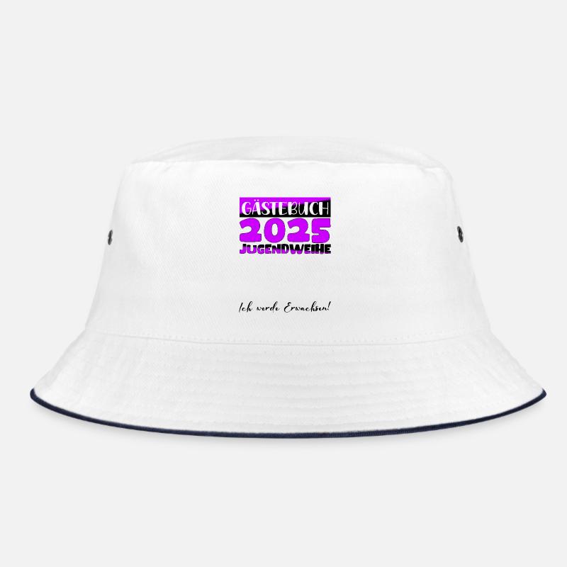Jugendweihe 2025 Gästebuch Geschenk Mädchen Jungen Bucket Hat