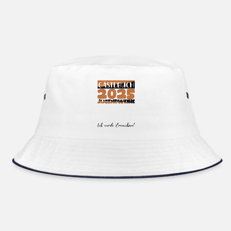 Jugendweihe 2025 Gästebuch Geschenk Mädchen Jungen Bucket Hat