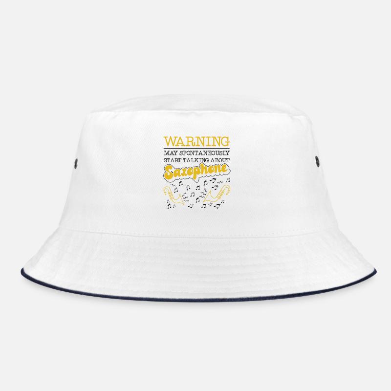 Saxophone Warning May Bucket Hat